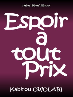 cover image of Espoir à tout prix